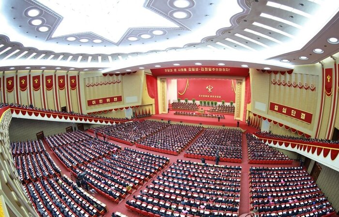 کنگره حزب کومنیستی کره شمالی بدون استفاده از ماسک برگزار شد+تصاویر کنگره حزب کومنیستی کره شمالی بدون استفاده از ماسک برگزار شد+تصاویر