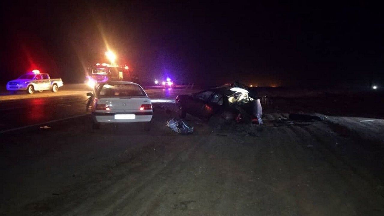 تصادف مرگبار در جاده مشهد - سرخس + تصاویر