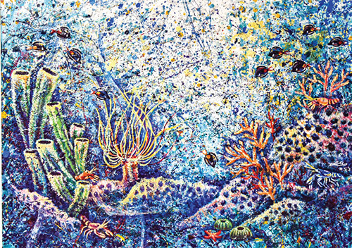 صدای امواج دریا در آسمان