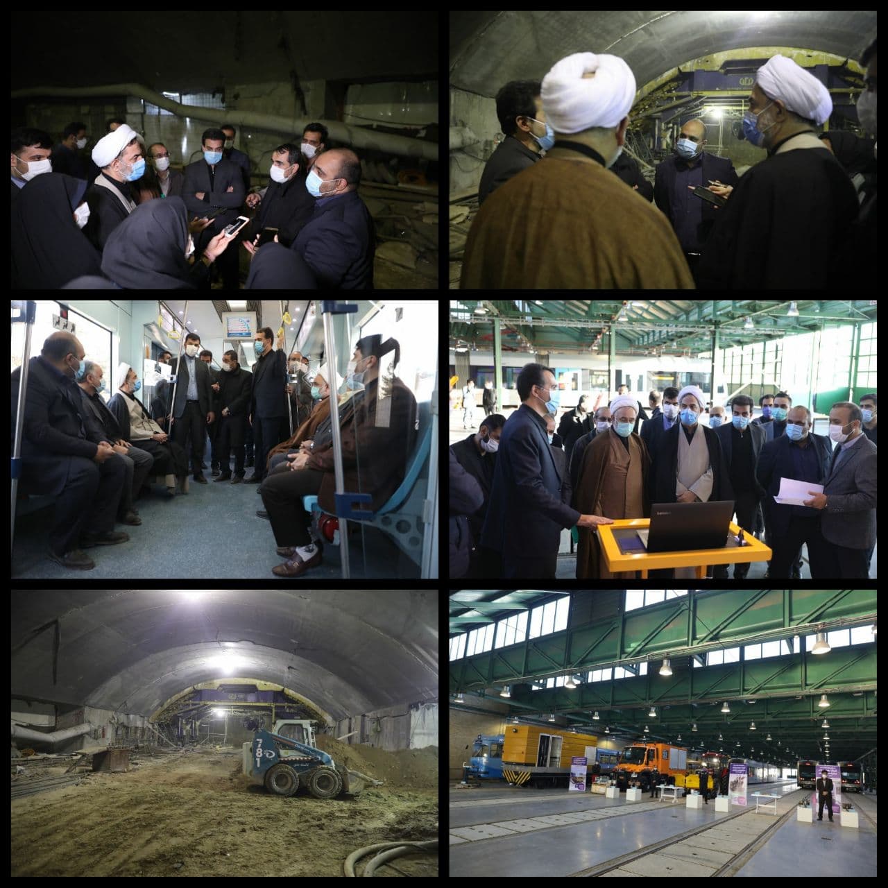 بازدید رئیس سازمان بازرسی کل کشور از قطارشهری مشهد بازدید رئیس سازمان بازرسی کل کشور از قطارشهری مشهد