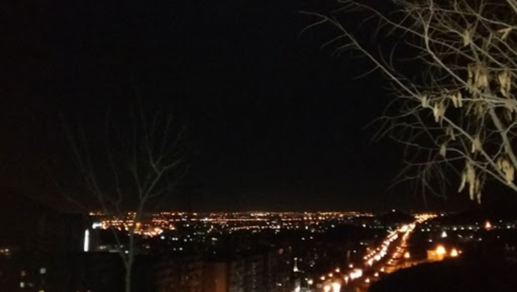 فیلم صدا‌های مشکوک به انفجار در اطراف مشهد