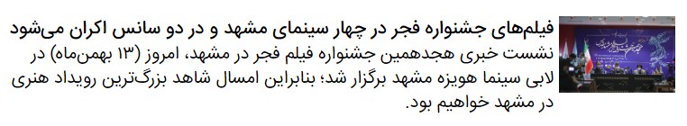 درباره حاشیه‌هایی که در روز‌های اول جشنواره فجر، گریبان این رویداد سینمایی را گرفته است