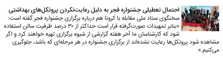 درباره حاشیه‌هایی که در روز‌های اول جشنواره فجر، گریبان این رویداد سینمایی را گرفته است