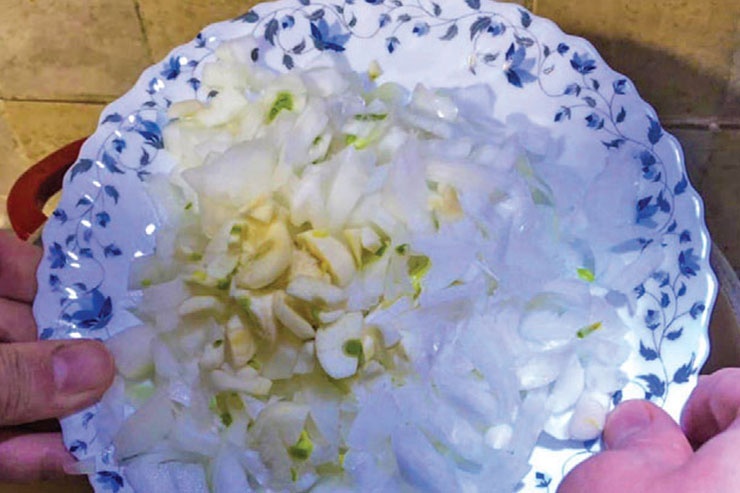 خوراک دل مرغ