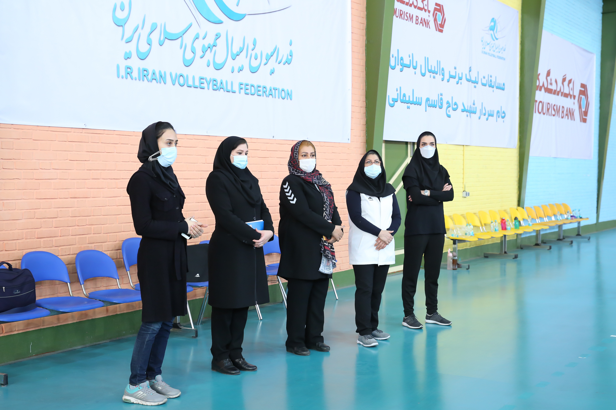 انتخابی تیم والیبال بانوان منتخب مهاجرین افغانستانی در تهران