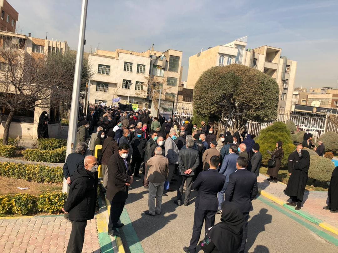 درهای سازمان برنامه و بودجه به روی بازنشستگان تامین اجتماعی باز شد + فیلم و تصاویر درهای سازمان برنامه و بودجه به روی بازنشستگان تامین اجتماعی باز شد + فیلم و تصاویر