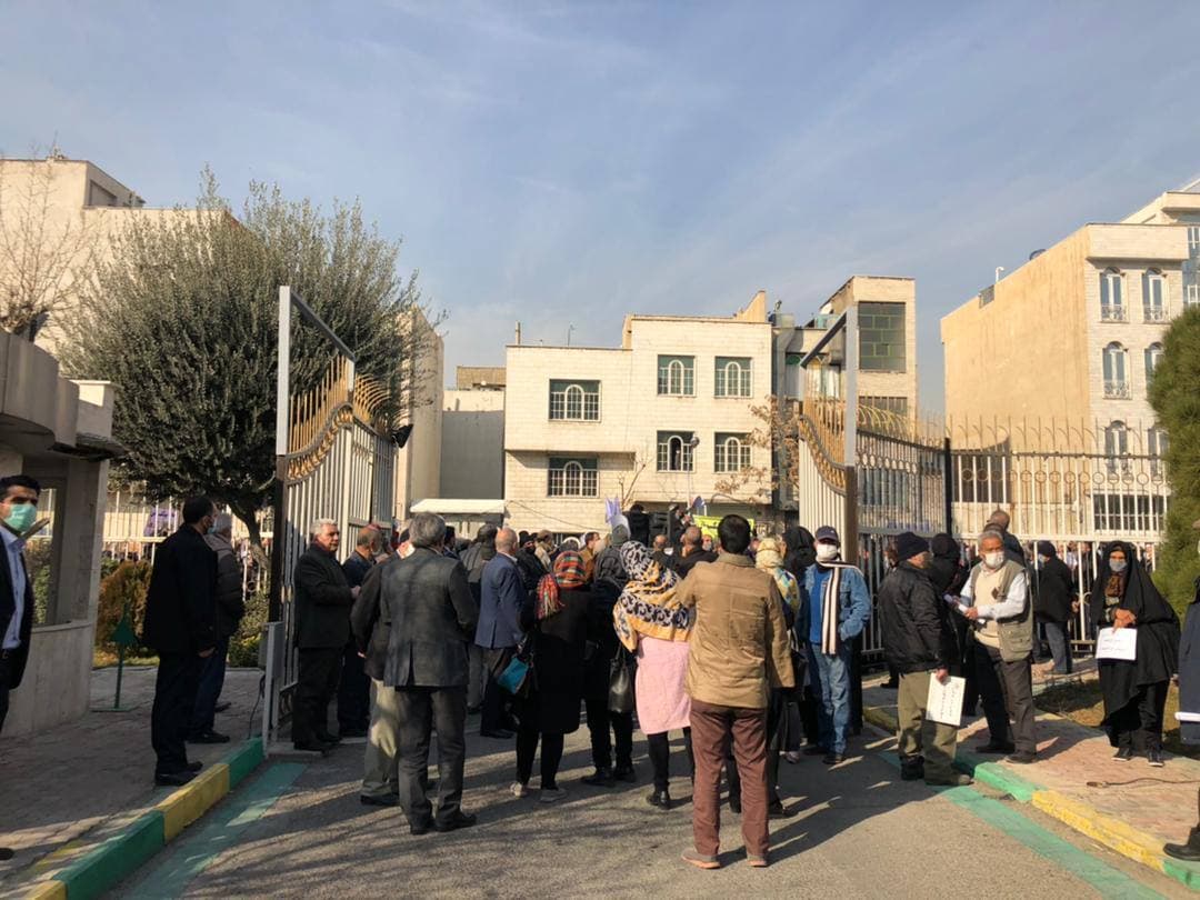 درهای سازمان برنامه و بودجه به روی بازنشستگان تامین اجتماعی باز شد + فیلم و تصاویر درهای سازمان برنامه و بودجه به روی بازنشستگان تامین اجتماعی باز شد + فیلم و تصاویر