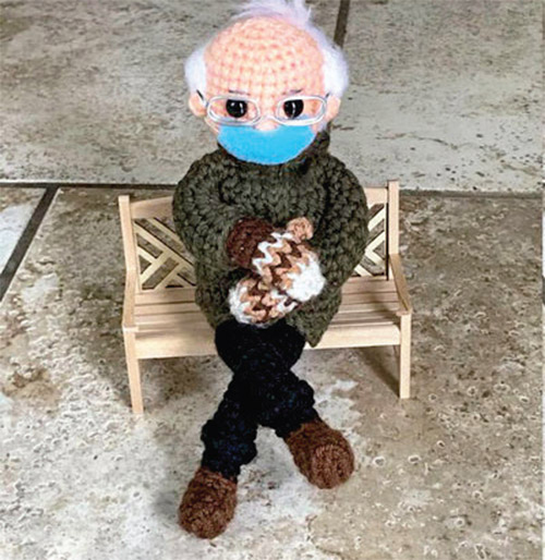 دستکش‌هایش!