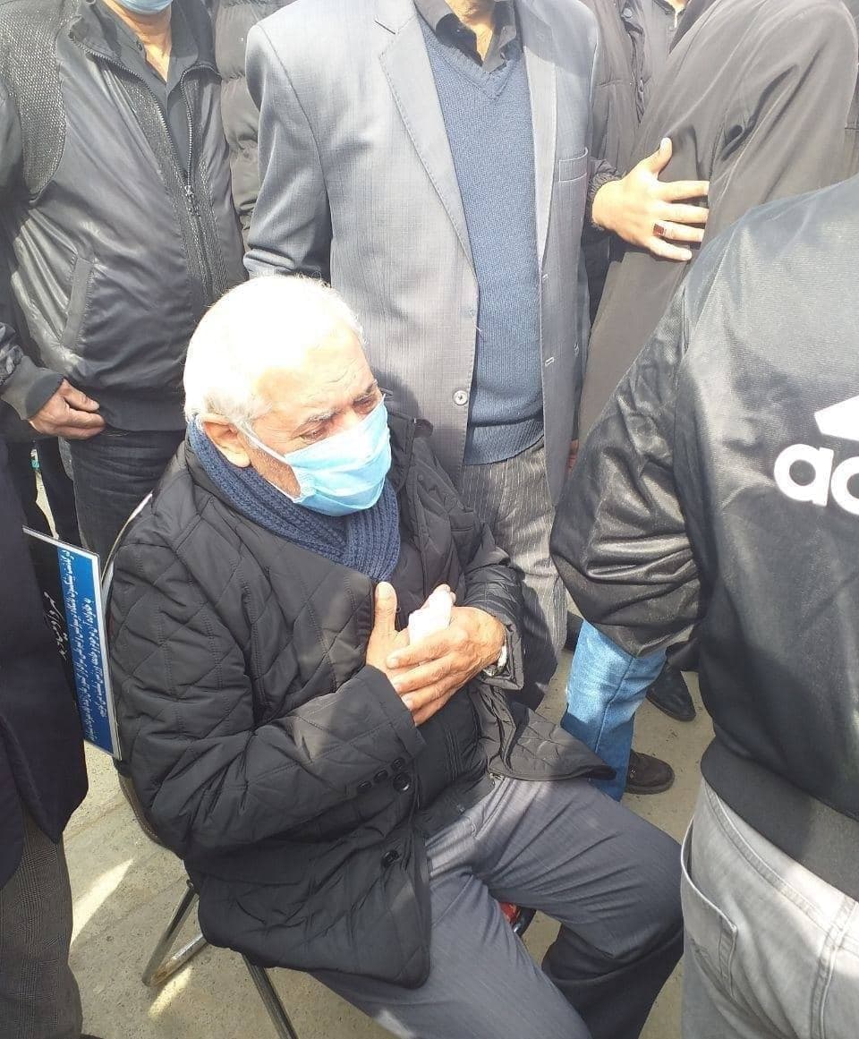 مراسم خاکسپاری پیکر «مهرداد میناوند» در بهشت زهرای تهران + ویدئو و تصاویر