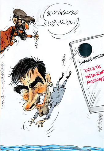 حاشیه‌هاى دنباله‌دار شهاب حسینى در فضاى‌ مجازى