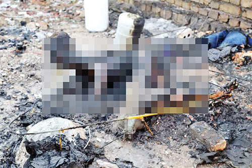 مرگ سوزناک در چاردیواری