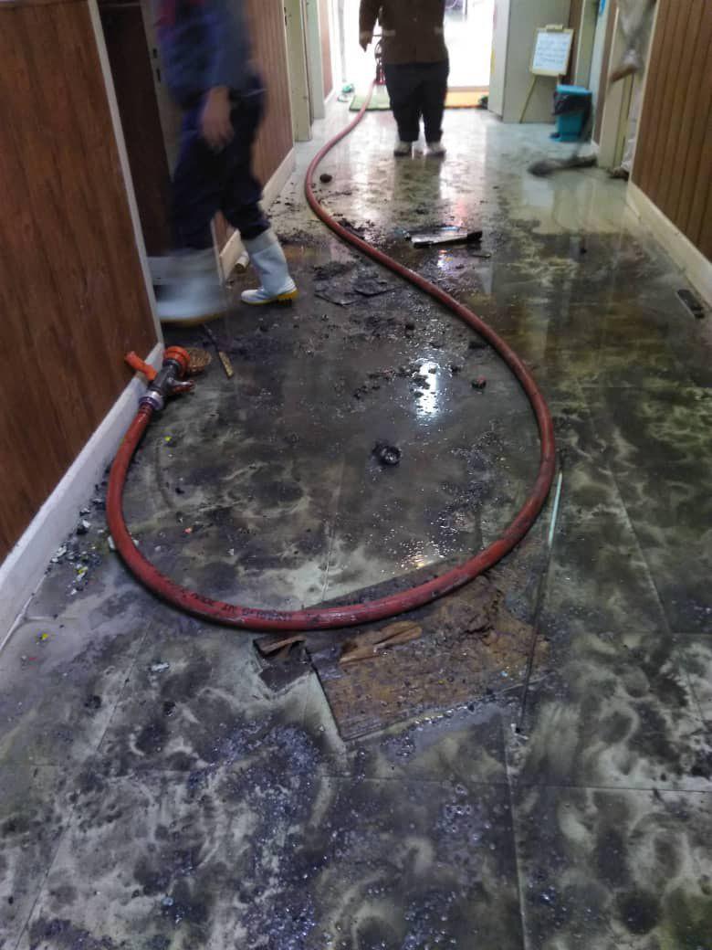 آتش سوزی شیرخوارگاه آمنه تهران مهار شد + فیلم و عکس آتش سوزی شیرخوارگاه آمنه تهران مهار شد + فیلم و عکس