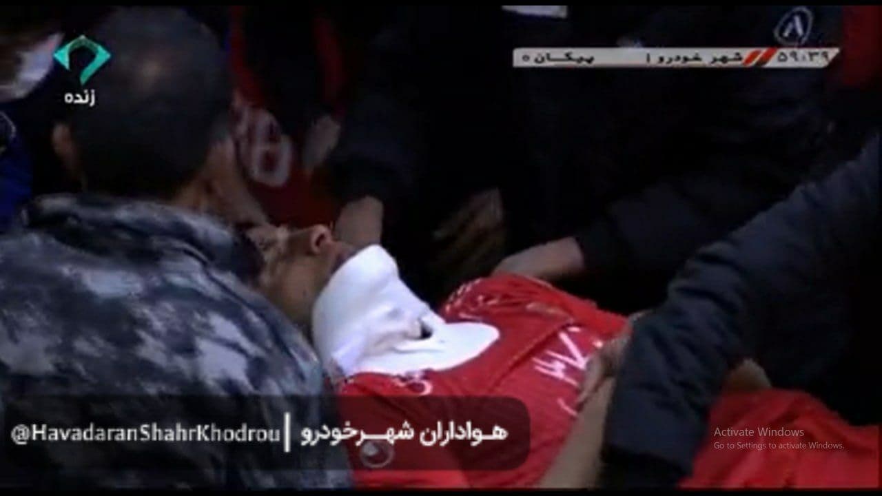 آخرین خبرها از مصدومیت شدید علی نعمتی، مدافع شهرخودرو+ ویدئو آخرین خبرها از مصدومیت شدید علی نعمتی، مدافع شهرخودرو+ ویدئو