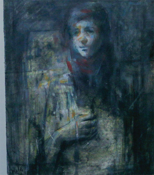 دریاچه  کم عمق و قایق منتظر در امتداد خط