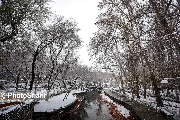 کاهش ۱۸ درجه‎‌ای دما همراه با بارش برف و باران در خراسان رضوی