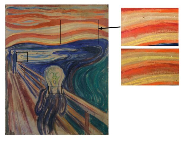 نفس بازدیدکنندگان دارد تابلو معروف «جیغ» را کم کم محو می کند نفس بازدیدکنندگان دارد تابلو معروف «جیغ» را کم کم محو می کند