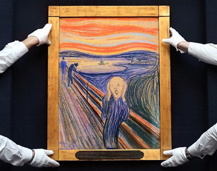 نفس بازدیدکنندگان دارد تابلو معروف «جیغ» را کم کم محو می کند نفس بازدیدکنندگان دارد تابلو معروف «جیغ» را کم کم محو می کند