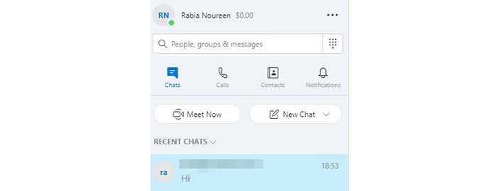 امکان تماس و چت بین کاربران اسکایپ و مایکروسافت تیمز+ آموزش تصویری