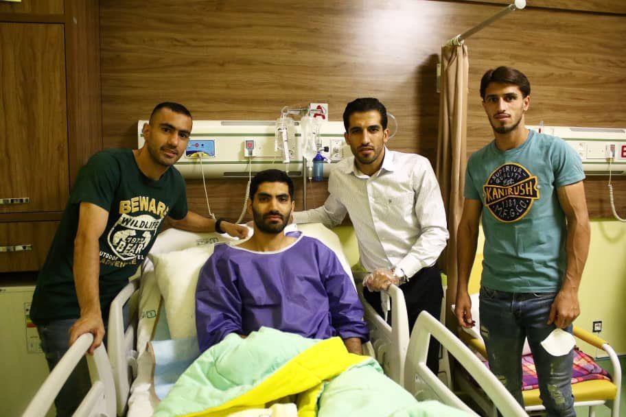 انصاری جراحی کرد + عکس انصاری جراحی کرد + عکس