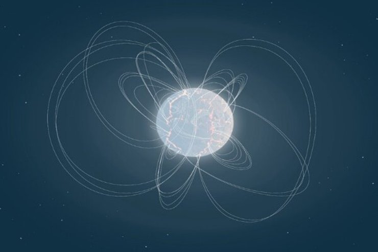 رصد جوانترین ستاره مغناطیسی جهان