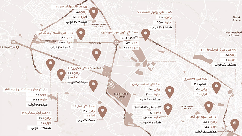 اجاره&zwnj;های نجومی برای آپارتمان&zwnj;های معمولی
