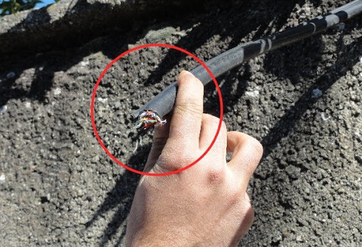 سرقت کابل های تلفن، اینترنت خانگی مخابرات سرقت کابل های تلفن، اینترنت خانگی مخابرات