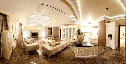 تصاویر پنت هاوس ۱۴۰۰ متری طبری در برج روما رزیدنس تهران