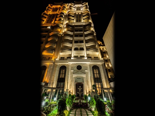 تصاویر پنت هاوس ۱۴۰۰ متری طبری در برج روما رزیدنس تهران