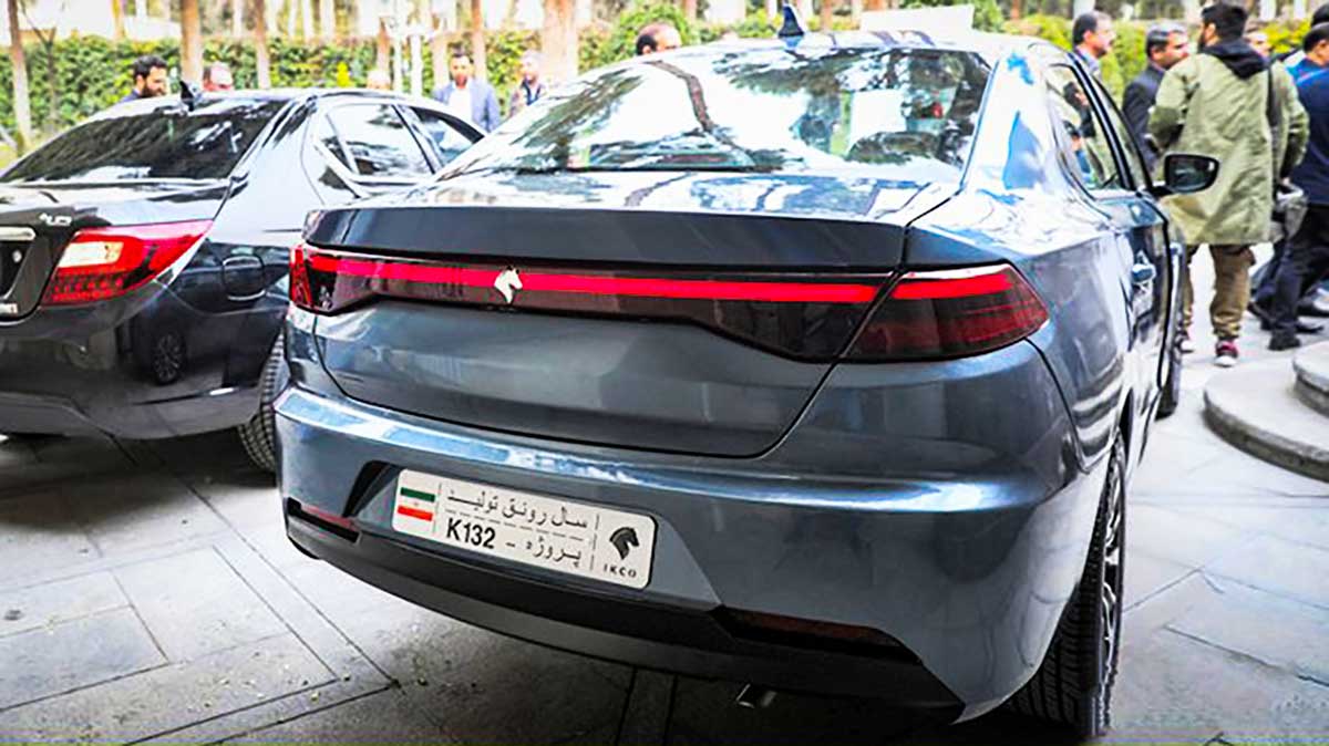 مشخصات فنی K132 توسط ایران خودرو اعلام شد