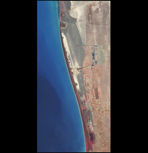 تصاویر ماهواره‌ای از کاهش سطح آب ۱۱ دریاچه و تالاب کشور