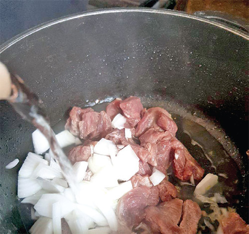 طرز تهبه آش عباسعلی کرمانشاهی