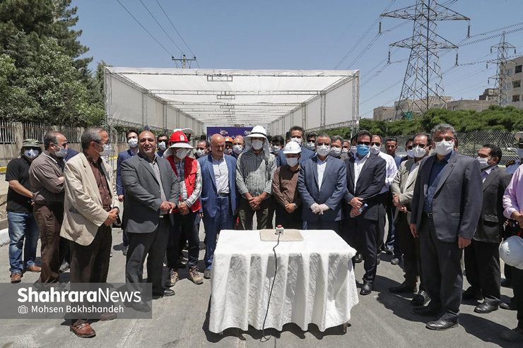 ساخت ورودی بولوار شهید برونسی آغاز شد