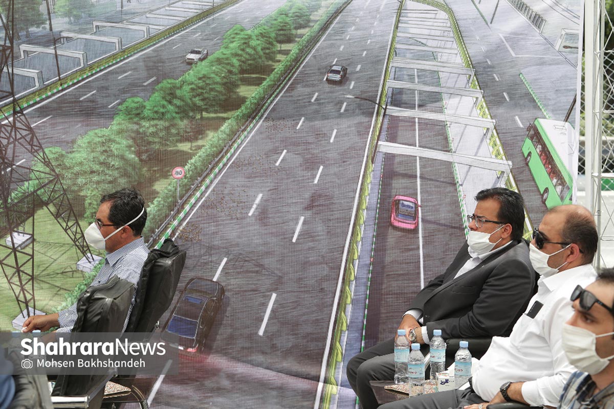 ساخت ورودی بولوار شهید برونسی آغاز شد