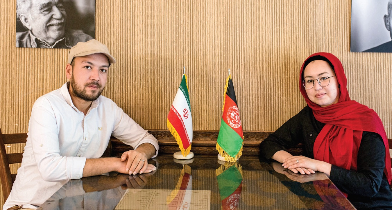 گفتگو با فرشته رضایی فعال اجتماعی مهاجر و مبتلا به بیماری &laquo;دیستروفی&raquo;