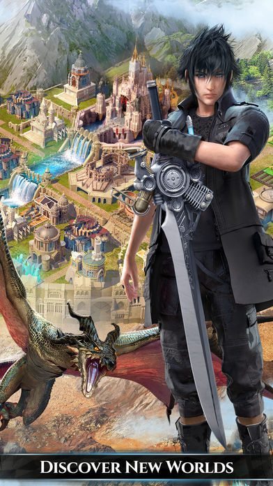 معرفی بازی موبایلی Final Fantasy XV A New Empire + دانلود