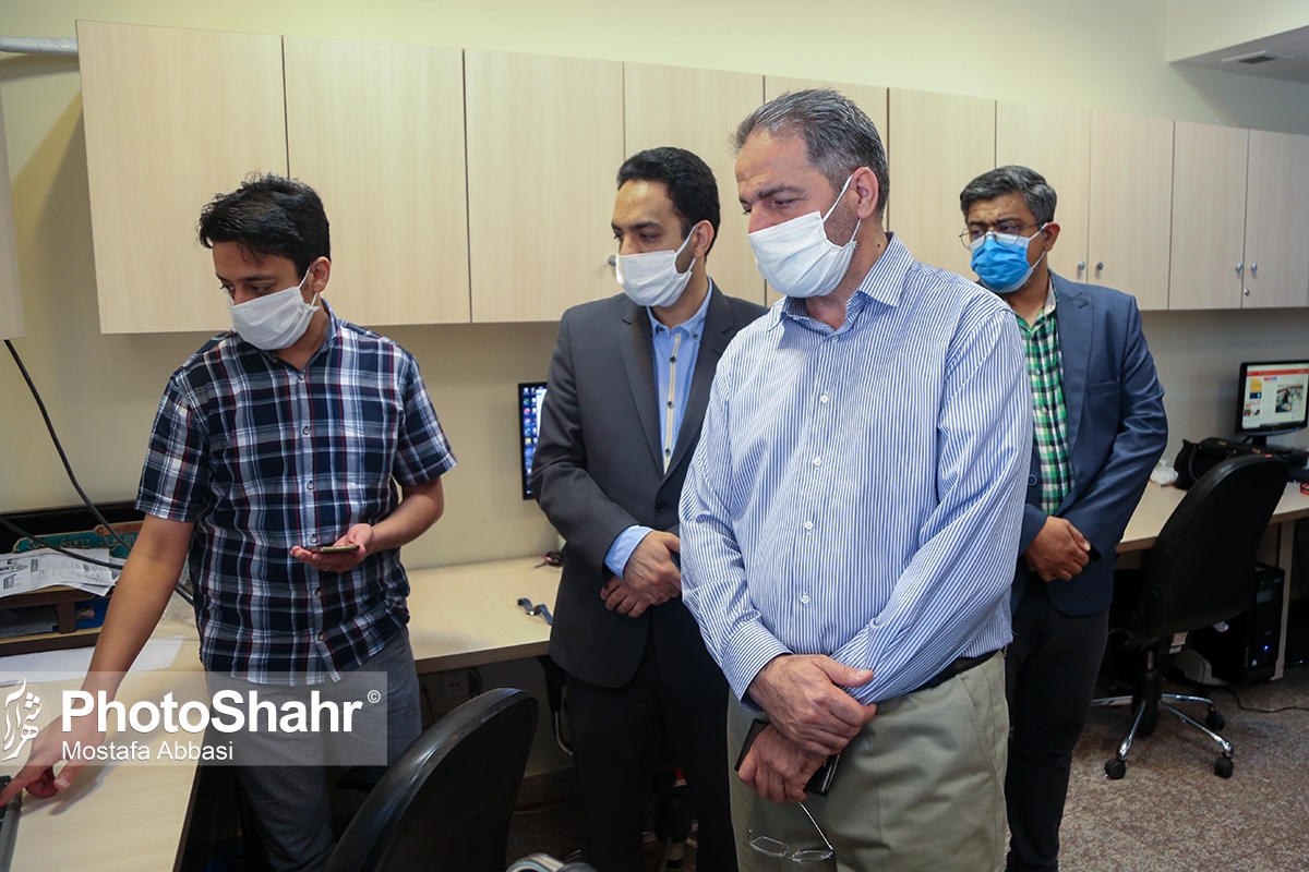 بازدید مسئولان شهری و استانی از روزنامه شهرآرار در متفاوت‌ترین روز خبرنگار