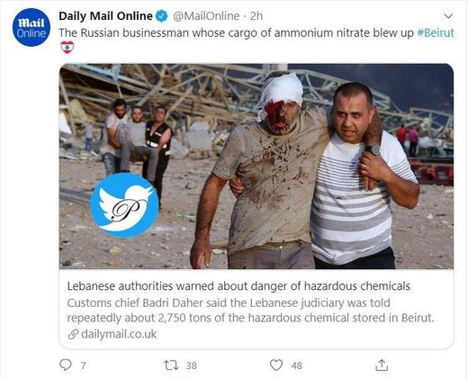 یک تاجر روس، عامل اصلی انفجار بیروت است + عکس