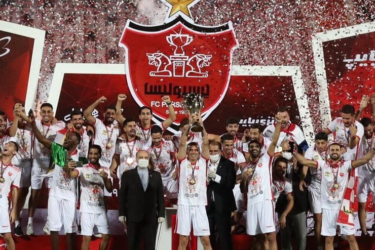 جشن قهرمانی پرسپولیس در لیگ نوزدهم+ ویدئو