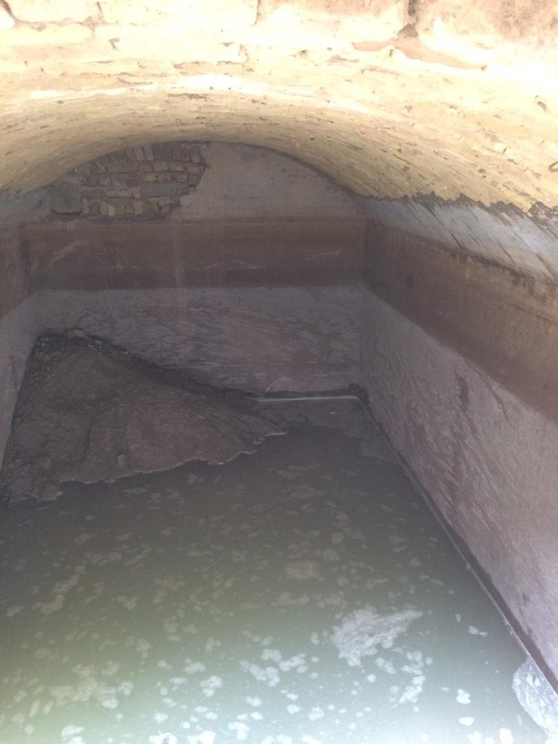 کشف حوضانبار تاریخی در تربتحیدریه حین حفاری کانال فاضلاب + عکس کشف حوضانبار تاریخی در تربتحیدریه حین حفاری کانال فاضلاب + عکس