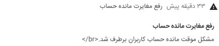 کارگزاری مفید امروز ۲۵ مرداد حساب تمامی کاربران را منفی اعلام کرد کارگزاری مفید امروز ۲۵ مرداد حساب تمامی کاربران را منفی اعلام کرد