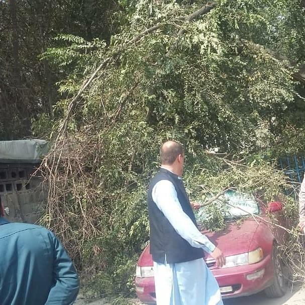 حمله راکتی امروز به کابل+ عکس