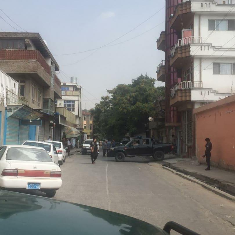 حمله راکتی امروز به کابل+ عکس