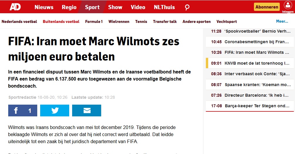 توجه گسترده رسانه&zwnj;های دنیا به ماجرای ویلموتس و ایران+ عکس