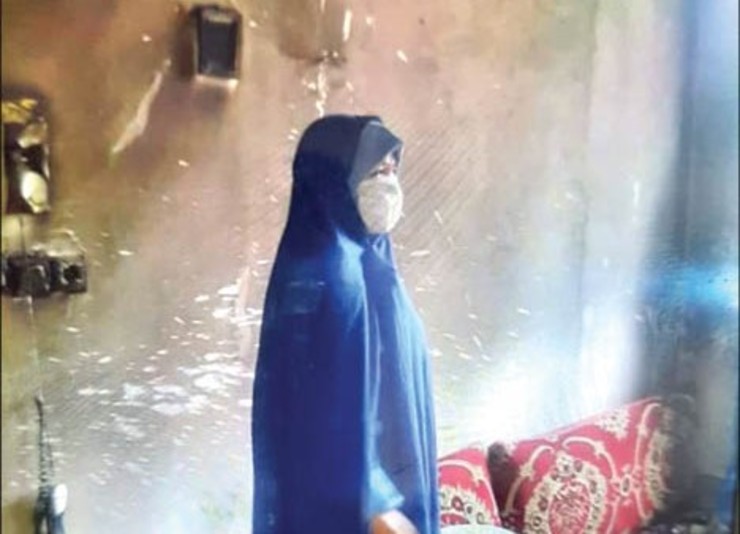 ماجرای زنی که همسرش را کشت و خانه را به آتش کشید + عکس