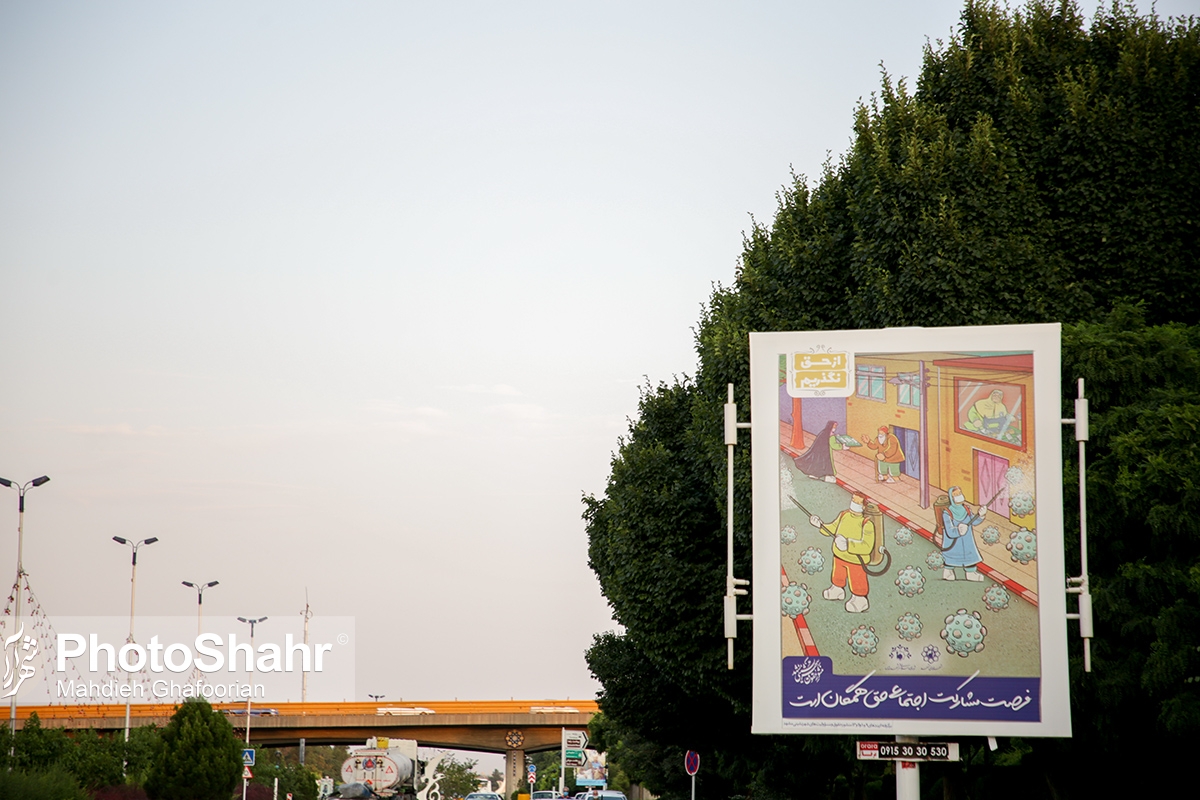 آغاز پویش اجتماعی «از حق نگذریم» در سطح مشهد با اکران طرح‌هایی از علیرضا پاکدل