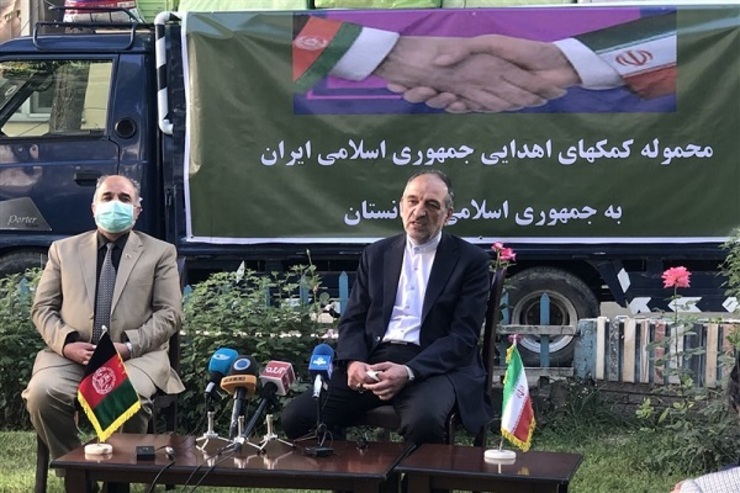 کمک‌های پزشکی ایران برای مبارزه با کرونا به ارزش ۷۵ هزار یورو به کابل رسید