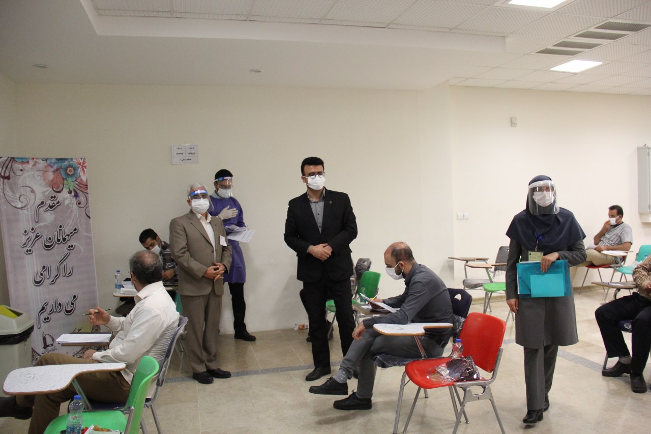 برگزاری آزمون دکتری تخصصی با رعایت تمامی پروتکل‌های بهداشتی