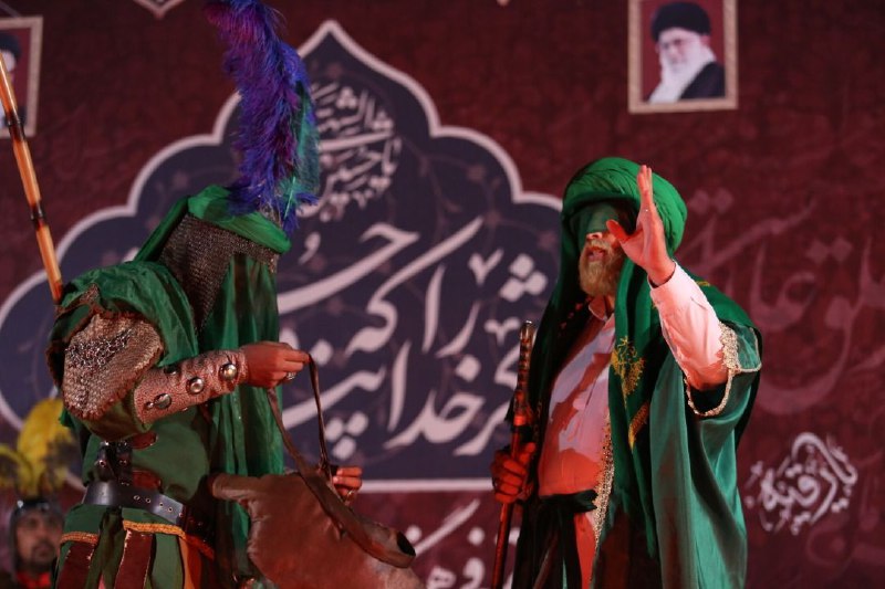 گزارشی از اجرای نمایش آیینی یکی از هیئت&zwnj;های مذهبی مشهد در دهه اول محرم