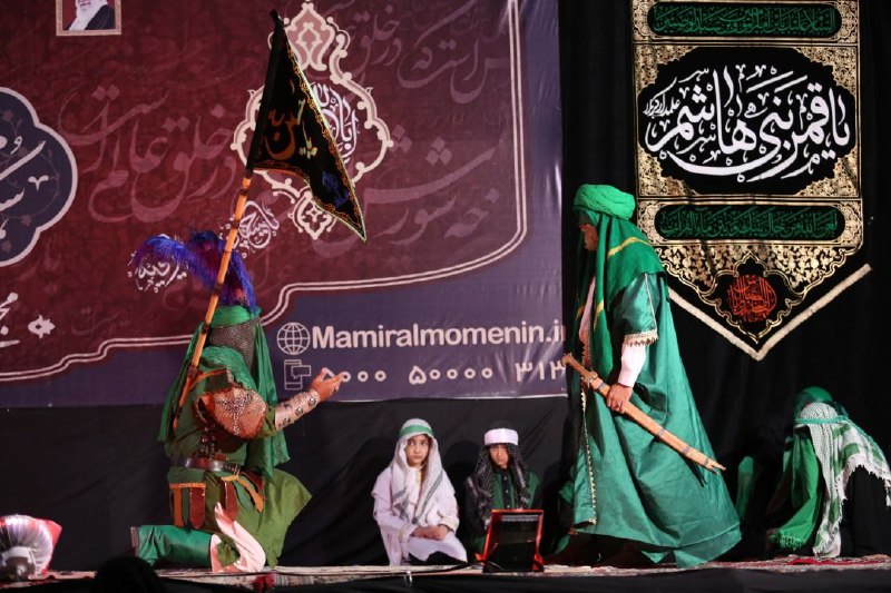 گزارشی از اجرای نمایش آیینی یکی از هیئت&zwnj;های مذهبی مشهد در دهه اول محرم