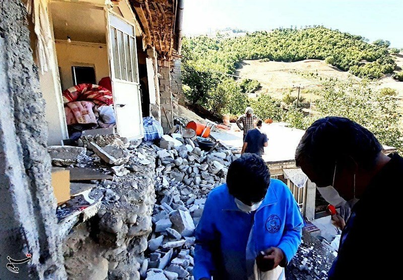 زلزله رامیان تصاویر